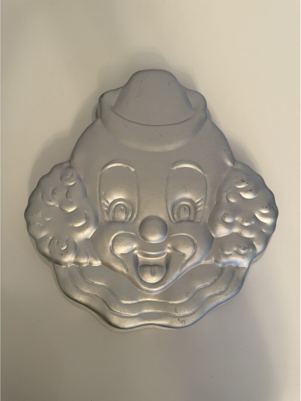 VTG Wilton Happy Clown Face Head Bozo Circus Cake Pan circa 1989 #2105-802